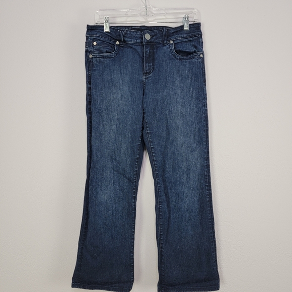 Kut from Kloth Mid Rise Bootcut Dark Wash Jeans Size 8 - Picture 8 of 16